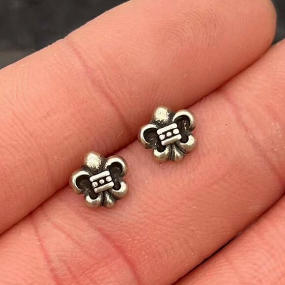 Chrome Hearts Iris Earrings - Picture 1 of 6